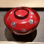 寿修 - 螺鈿の朱のお椀
