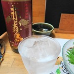 季節料理 藤原 - 赤霧島ロック