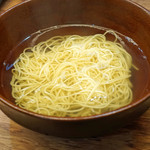 澄まし麺 ふくぼく - 澄まし麺　半盛