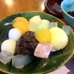 甘味処ことのは - あんみつアップ