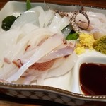 もつ焼 あぶさん - ヤリイカ刺