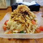 はなさき家 - サラダ仕立ての冷やし担々麺 大盛り