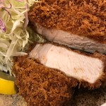 とんかつ檍 - 参考 特上ロースかつ定食（280g）