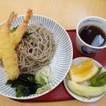 旬のうまいもん倶楽部 - 「えび天冷そば」450円