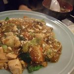 サン浜名 - 野菜豆腐あんかけ丼（750yen）