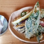 そば哲 - 天麩羅