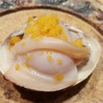 寿しの吉乃 - はまぐりにカラスミ