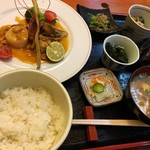 Teishoku Ya Haha - 限定５食 海老ほたてのウニソース
