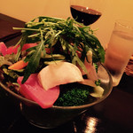 Wain Chuu Bou Tamaya Ooyama - 16品目の野菜のデトックスサラダ