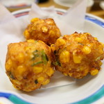 金田 - とうもろこし揚げ630円