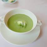 シェムラブルリス - グリーンピースの冷製スープ