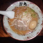 ラーメン 力丸 - 力丸みそ煮玉子ラーメン