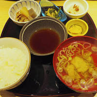 焼きふぐ 優ふく 北新地店 - 【北新地でランチ】 ふぐから揚げ定食　\1000