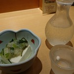 海鮮鮨市場 魚がし - 日本酒とお通し