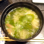 ゆう喜屋 - 味噌汁