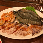 Shunkouen - 海鮮焼盛合せ 2200円