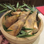 くろぎ - 出ました！白子筍