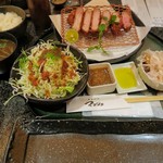 とんかつ マンジェ - ｲﾍﾞﾘｺ豚（定食）