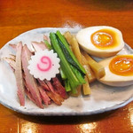 手打ち中華そば 竹の助 - 具