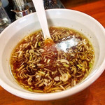 手打ち中華そば 竹の助 - つけ汁