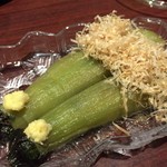 Eizan - 翡翠ナスは出汁醤油をかけて