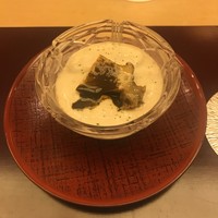 銀座 奥田 - 鮑のそうめん