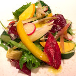 創作イタリアン Gemelli - ジェメリサラダ 今日は20種のお野菜