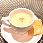 創作イタリアン Gemelli - ズッキーニのスープ