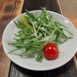nikubarudakara - セットのサラダ