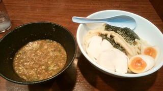 Menyatoriichi - 超濃厚鶏鰹つけ麺、￥750。