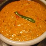 ジョトプリ・カリー（カシューナッツとオニオンをベースにチリソースを利かした挽き肉カレー）