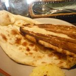 オールドデリー - ナンは、焼き目もいい感じでウマイ