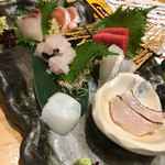 海鮮炭焼 夢源 - 夢源のお造り盛り