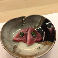 鮨 香坂 - ニラかつお