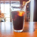 オステリア イル オットブレ - ランチセット 1300円 のアイスコーヒー