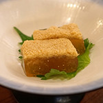 日本の味 和 - お通し　鱧子の煮こごり