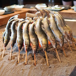 柳家 - 鮎炉辺焼き