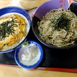 松月 - “玉子丼定食/お蕎麦大盛り”