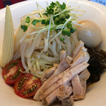 麺処 次男房 - 冷やし鶏白湯ゴマ坦々麺