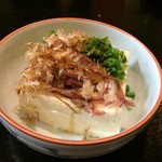 フリーダム ロード - H.29.7.3.夜 みょうがのせ冷奴 380円税込