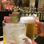 フリーダム ロード - H.29.7.3.夜 ハイボール vs 生ビール de 乾杯♪