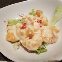 廣東料理 民生 ヒルトンプラザウエスト店 - スーパーランチ　エビマヨ