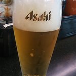 Sendai Heiroku Sushi - 生ビール・グラス（350円）