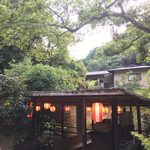 Meiji No Mori Mino Ooto Wa Sansou - 川床入り口