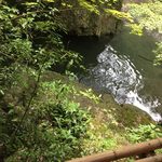 明治の森箕面 音羽山荘 - 川床から見た箕面川