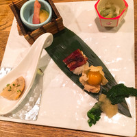 京橋 二刀流 - 付きだしいろいろ＼(^o^)／