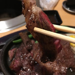 かずえ - ロースステーキランチ