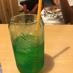 かずえ - ドリンク（メロンソーダ）