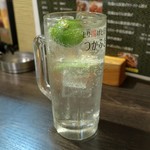 つかふき屋 - すだち酎ハイ、３杯目？