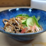 家庭料理 小川 - はもの皮酢物